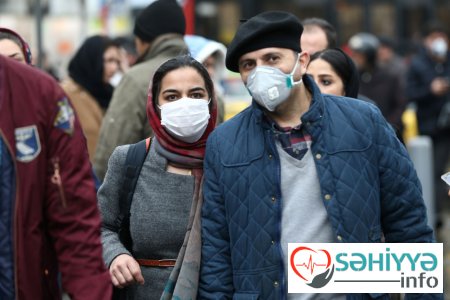 İranda hәr 1 saatda 43 nәfәr koronavirusa yoluxur