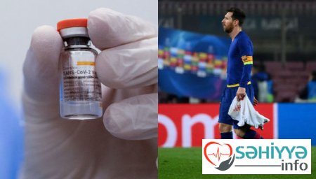 Messi bir formasının əvəzinə 50 min doza “Sinovac” aldı