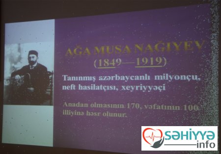 Ağa Musa Nağıyevin vəfatının 100 illiyinə həsr olunan tədbir keçirilib (FOTO)
