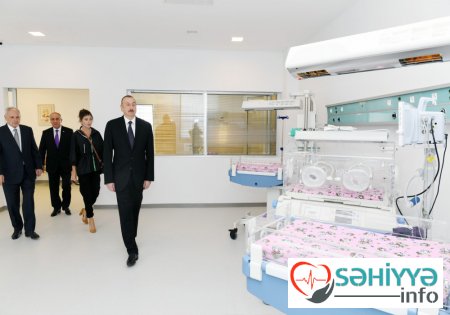 Prezident İlham Əliyev Qobustan Rayon Mərkəzi Xəstəxanasının açılışında iştirak edib (FOTO