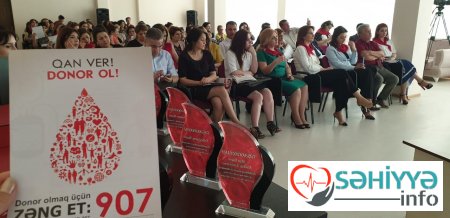 Mingəçevirdə Qan Donorlarının III Regional Forumu keçirildi (FOTO)