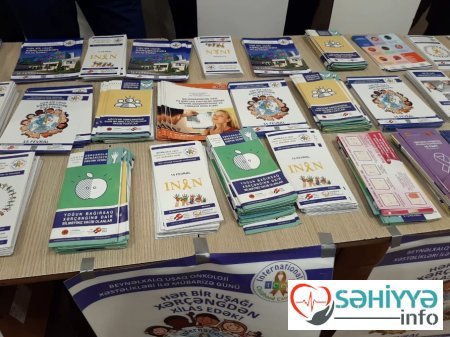 Bakıda Beynəlxalq Uşaq Onkoloji Xəstəlikləri ilə Mübarizə Gününə həsr olunmuş maarifləndirmə aksiyası keçirilib