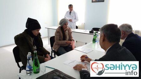 Səhiyyə naziri İmişlidə vətəndaşları qəbul edib Səhiyyə naziri İmişlidə vətəndaşları qəbul edib