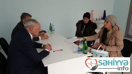Səhiyyə naziri İmişlidə vətəndaşları qəbul edib Səhiyyə naziri İmişlidə vətəndaşları qəbul edib