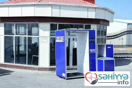 Azərbaycanda dezinfeksiya tunellərinin istehsalı başladı - FOTOLENT