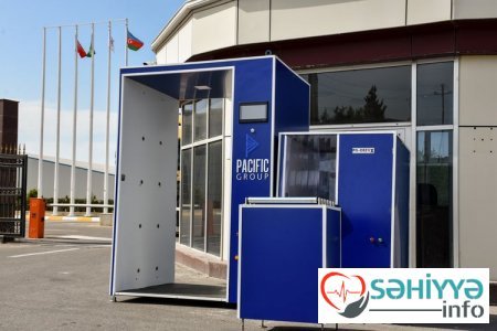 Azərbaycanda dezinfeksiya tunellərinin istehsalı başladı - FOTOLENT Azərbaycanda dezinfeksiya tunellərinin istehsalı başladı - FOTOLENT