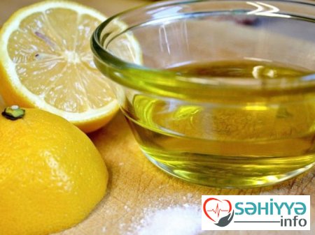 Zeytun yağı və limon qarışığının inanılmaz faydası