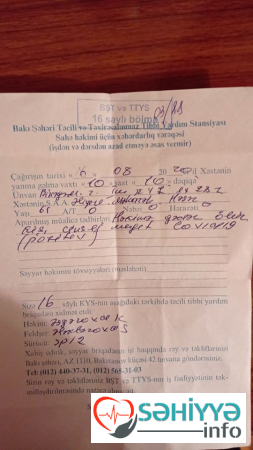 "Atam 16 avqustda koronavirusdan vəfat edib, TƏBİB deyir həmin gün ölüm olmayıb" - ŞİKAYƏT - FOTO