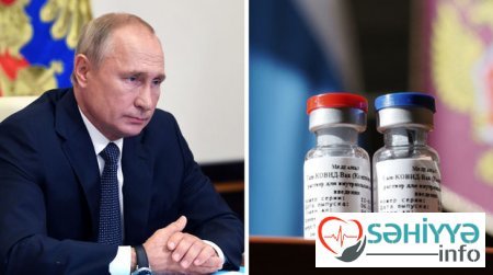 Putin koronavirus peyvədinin qızına təsirindən danışdı
