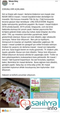 Uşaqların əxlaqını pozan kitabın müəllifi həbs olundu