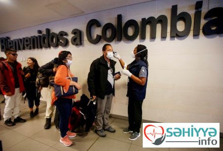 Kolumbiyada koronavirusa yoluxanların sayı 1 milyonu keçib
