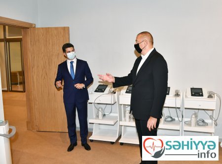 Prezident Naftalan Mərkəzi Sanatoriyasının AÇILIŞINDA - FOTO - YENİLƏNİB Prezident Naftalan Mərkəzi Sanatoriyasının AÇILIŞINDA - FOTO - YENİLƏNİB