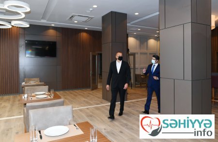 Prezident Naftalan Mərkəzi Sanatoriyasının AÇILIŞINDA - FOTO - YENİLƏNİB Prezident Naftalan Mərkəzi Sanatoriyasının AÇILIŞINDA - FOTO - YENİLƏNİB