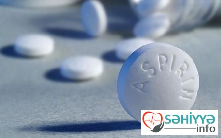 Aspirinin yan təsiri vaksindən daha çoxdur - Həkim