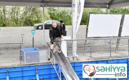 Füzulidə xəstəxananın təməli qoyuldu - FOTO