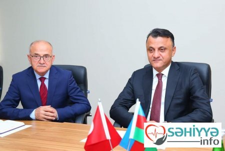 TƏBİB sədri Mehmet Haberalla görüşdü - FOTO