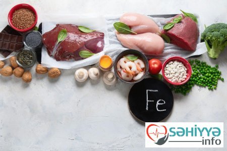 Hemoqlobini dadlı yeməklərlə yüksəlt - SİYAHI
