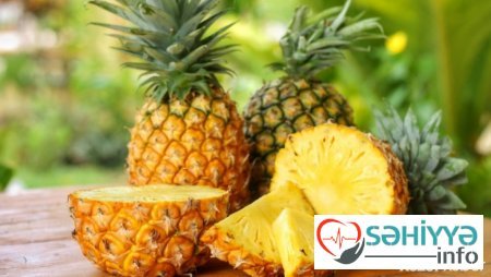 Ananas yeyərkən dil niyə ağrıyır?