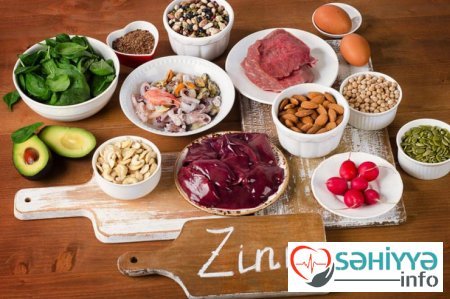 Sinklə zəngin 17 qida - Siyahı