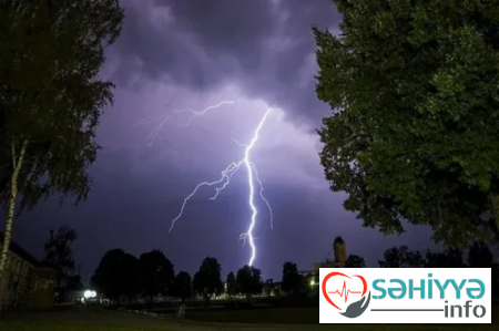 Heyvanxanada 13 nəfəri ildırım vurdu