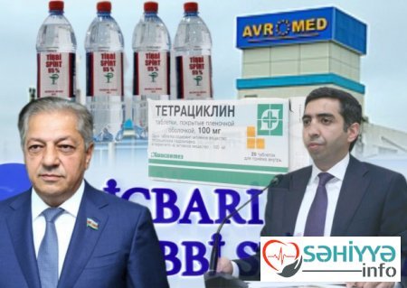 Tetrasklin, tibbi spirt üçün İcbari Tibbi Sığorta üzrə Dövlət Agentliyi Deputatın şirkəti ilə 4.7 milyon manat köçürəcək.