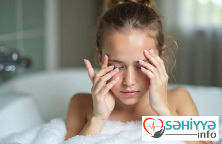 Qrip zamanı isti vanna qəbul etmək təhlükəlidir