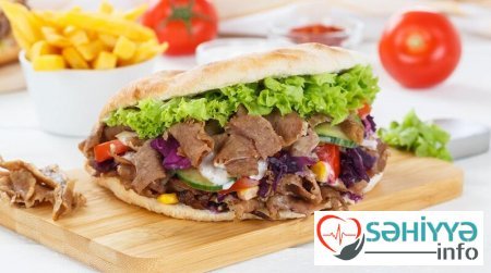 Alman alimləri:  Dönər ən sağlam nahar yeməyi imiş