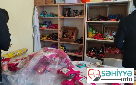 Bu məktəbin bufetini bağladılar - Foto