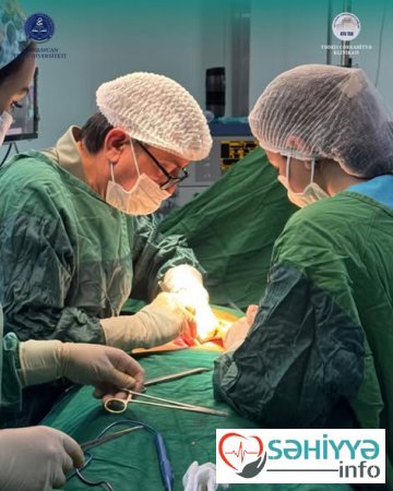 Tədris Cərrahiyyə Klinikasında növbəti uğurlu əməliyyat