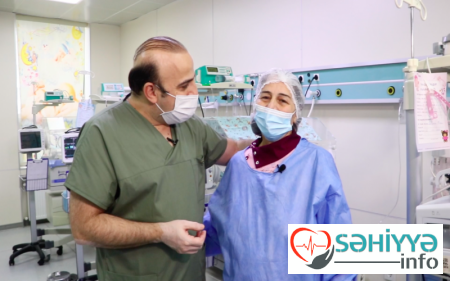 Azərbaycanda 63 yaşlı qadın ana oldu - VİDEO