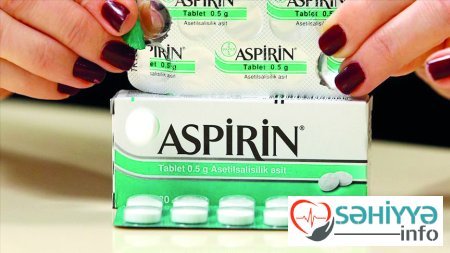 Aspirin içmək lazımdırmı ? Həkim məsləhəti
