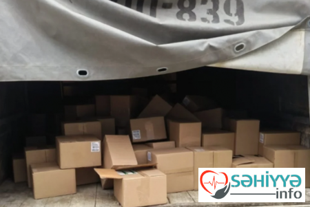 Rusiyadan gətirilən 10 min qutu bioloji aktiv qida məhsulu məhv edildi - Foto